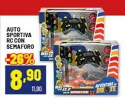 Risparmio Casa Auto sportiva rc con semaforo offerta