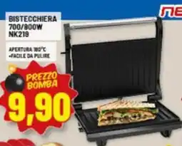 Risparmio Casa NECCHI BISTECCHIERA 700/800W NK219 offerta