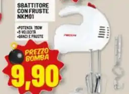 Risparmio Casa NECCHI SBATTITORE CON FRUSTE NKM01 offerta