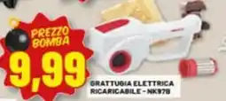 Risparmio Casa NECCHI GRATTUGIA ELETTRICA RICARICABILE-NK978 offerta
