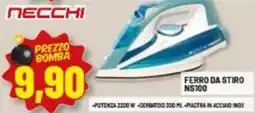 Risparmio Casa NECCHI FERRO DA STIRO NS100 offerta