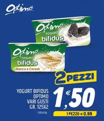 Ard Discount Yogurt bifidus OPTIMO offerta