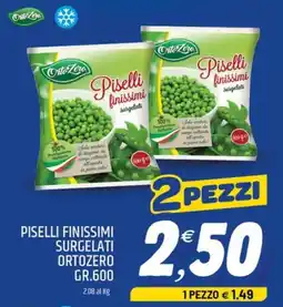 Ard Discount Piselli finissimi surgelati ORTOZERO offerta