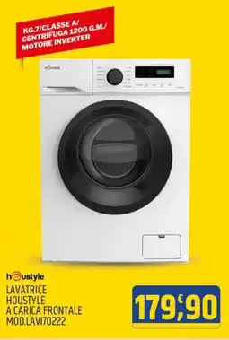 Ard Discount LAVATRICE HOUSTYLE A CARICA FRONTALE MOD.LAVI70222 offerta