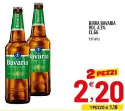 Ard Discount Birra BAVARIA VOL 4.3% offerta
