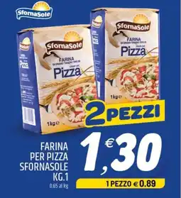 Ard Discount Farina per pizza SFORNASOLE offerta