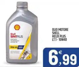 Ard Discount Olio motore shell helix plus 10W40 offerta