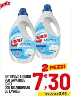 Ard Discount Detersivo liquido per lavatrice ionix con bicarbonato offerta