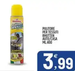 Ard Discount Pulitore per tessuti rhutten auto/casa offerta