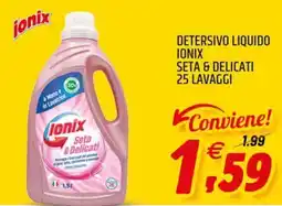 Ard Discount Detersivo liquido ionix seta & delicati offerta