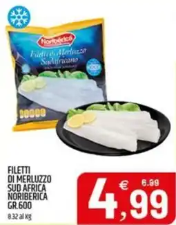 Ard Discount Filetti di merluzzo sud africa NORIBERICA offerta
