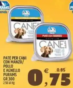 Ard Discount Pate per cani con manzo/ pollo e agnello purams offerta