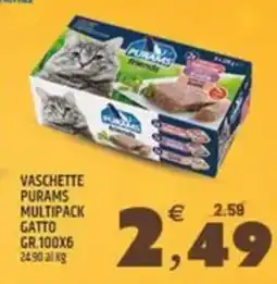 Ard Discount Vaschette purams multipack gatto offerta