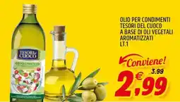 Ard Discount Olio per condimenti tesori del cuoco a base di oli vegetali aromatizzati offerta