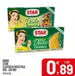Ard Discount Dado star classico/vegetale offerta