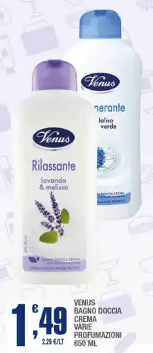 Splendidi e Splendenti Venus bagno doccia crema offerta