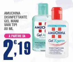 Splendidi e Splendenti Amuchina disinfettante gel mani offerta