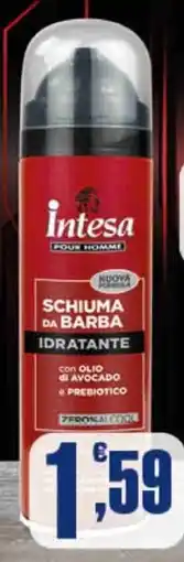 Splendidi e Splendenti Intesa schiuma da barba offerta