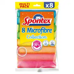 Coop PANNI MULTIUSO MICROFIBRE SPONTEX offerta