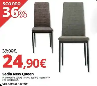 Brico Io Sedia new queen offerta