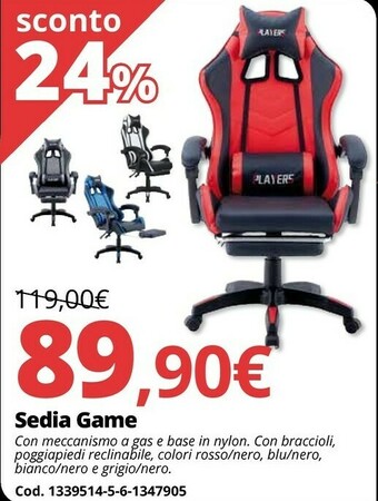 Brico Io Sedia game offerta