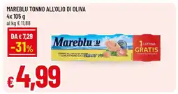 Famila MAREBLU TONNO ALL'OLIO DI OLIVA offerta