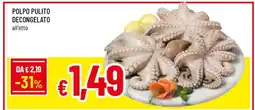 Famila POLPO PULITO DECONGELATO offerta