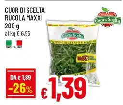 Famila CUOR DI SCELTA RUCOLA MAXXI offerta