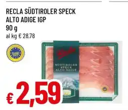 Famila RECLA SÜDTIROLER SPECK ALTO ADIGE IGP offerta