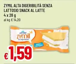 Famila Zymil Alta Digeribilità Senza Lattosio Snack al Latte offerta