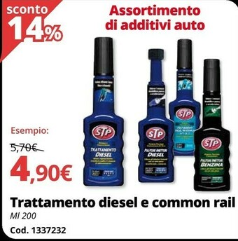 Trattamento diesel e common rail