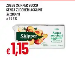 Famila Zuegg Skipper Succo Senza Zuccheri Aggiunti offerta