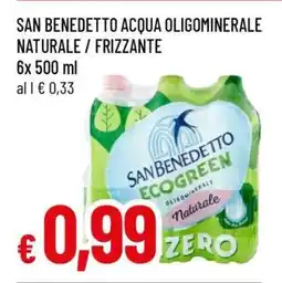 Famila SAN BENEDETTO ACQUA OLIGOMINERALE NATURALE / FRIZZANTE offerta