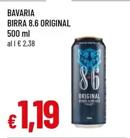 Famila BAVARIA BIRRA 8.6 ORIGINAL offerta