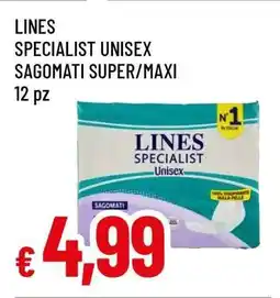 Famila LINES Specialist Unisex Sagomati Super/Maxi offerta