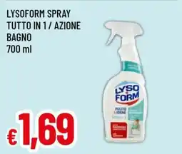 Famila LYSOFORM SPRAY TUTTO IN 1 / AZIONE BAGNO offerta