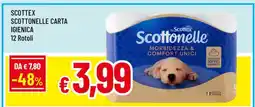 Famila SCOTTEX SCOTTONELLE CARTA IGIENICA offerta