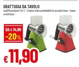Famila GRATTUGIA DA TAVOLO offerta