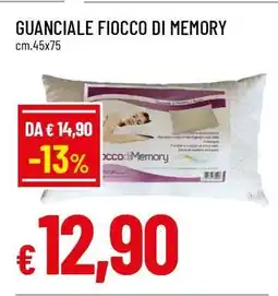 Famila GUANCIALE FIOCCO DI MEMORY offerta