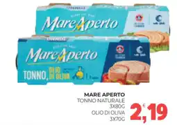 Eté Mare aperto tonno naturale olio di oliva offerta