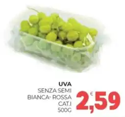 Eté Uva senza semi bianca rossa offerta