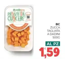 Eté Bc zucca tagliata a dadini offerta