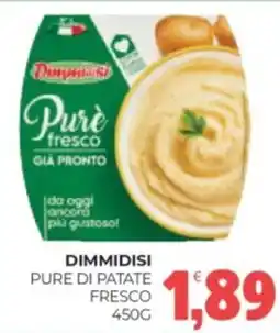 Eté Dimmidisi pure di patate fresco offerta