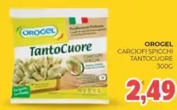 Eté Orogel carciofi spicchi tantocuore offerta