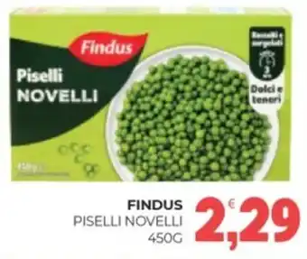 Eté Findus piselli novelli offerta