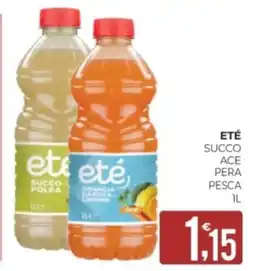 Eté Eté succo ace pera pesca offerta