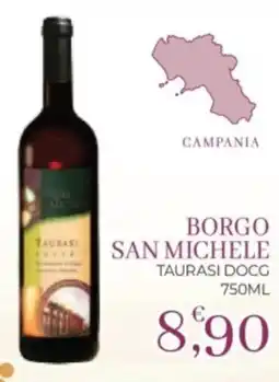 Eté Borgo san michele taurasi DOCG offerta