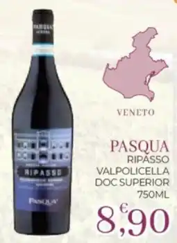 Eté Pasqua ripasso valpolicella doc superior offerta