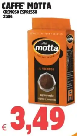 Eté Caffe' motta cremoso espresso offerta