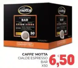 Eté Caffe' motta cialde espresso bar x50 offerta